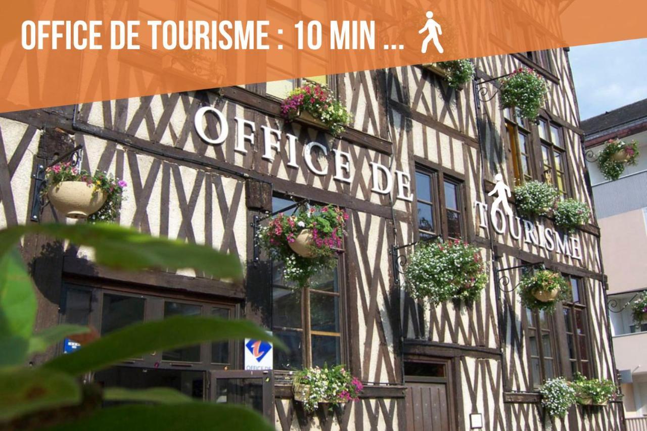 Promenade D'Automne - Netflix & Wifi - Climatisation- Parking Gratuit - Check-In 24H24 - Emplacement Velos - Goodmarning Châlons-en-Champagne Exterior foto